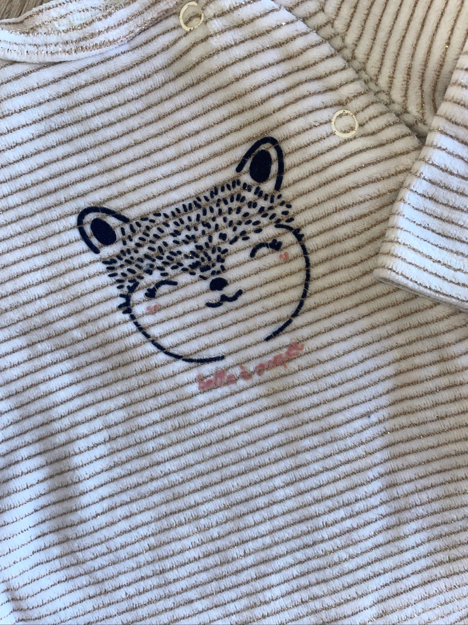 Velvet 1-month 53 cm tape à l’œil pajamas – photo 2